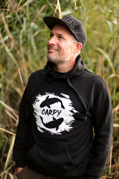 Carpy Hoodie - Logo groß - Größe S